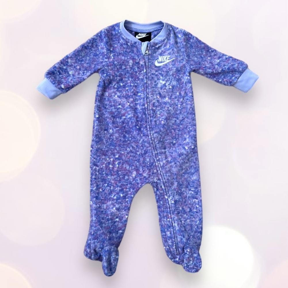 Nike Full Zip Fleece Footie Pajamas Onesie